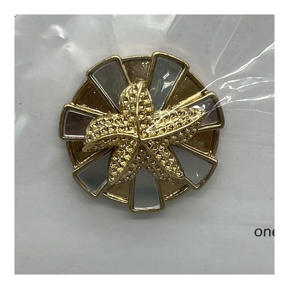 Lindsay Phillips Serafina Interchangeable Snaps One Size Gold & Silver - Picture 2 of 6